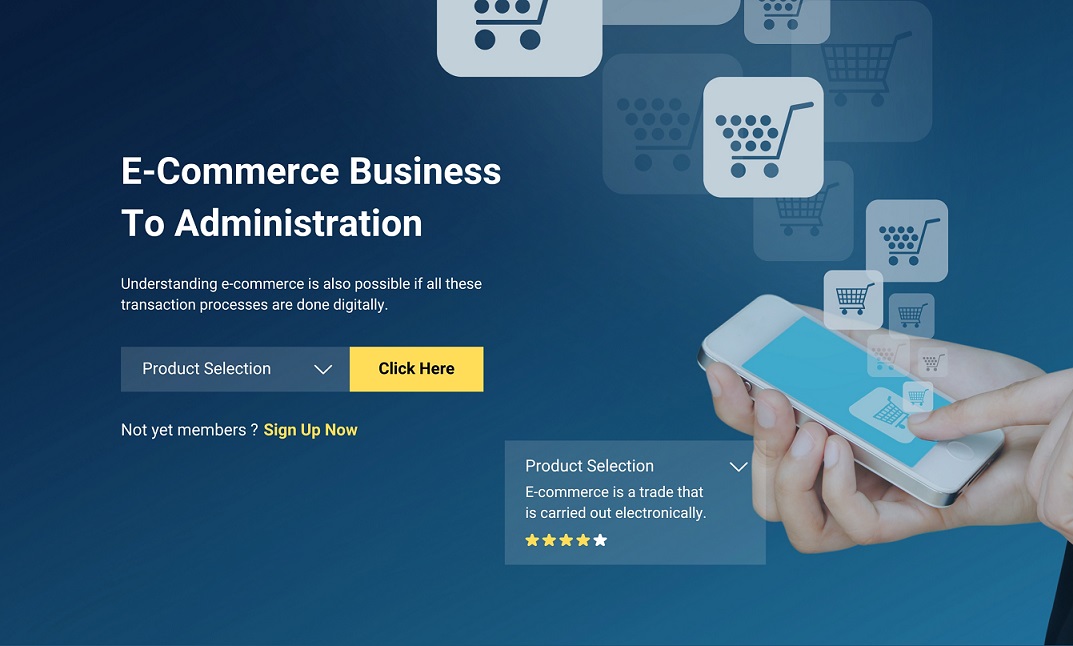 e-Commerce web design